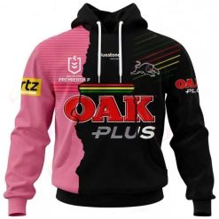 NRL Penrith Panthers Custom Name Number 2023 Mix Jersey Pullover Hoodie
