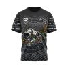NRL Penrith Panthers Custom Name Number Indigenous Mascot T-Shirt
