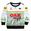NRL Penrith Panthers Custom Name Number Jersey Kids Sweatshirt
