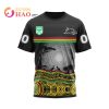 NRL Penrith Panthers Custom Name Number Nature Jersey T-Shirt