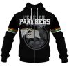 NRL Penrith Panthers Custom Name Number Retro 1967 Jersey Zip Up Hoodie