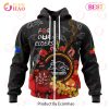 NRL Penrith Panthers Custom Name Number Special Edition NAIDOC Zip Up Hoodie