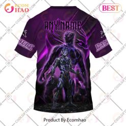 NRL Penrith Panthers Custom Name Wakanda T-Shirt - Image 2