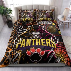 NRL Penrith Panthers Indigenous Doona Cover V11