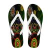 NRL Penrith Panthers New Indigenous Style Flip Flops
