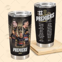 Alternative view of NRL Penrith Panthers Premiers 2022 - 2023 Back To Back Tumbler