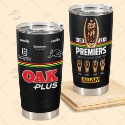 Alternative view of NRL Penrith Panthers Premiers 2022 - 2023 Jersey Tumbler