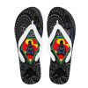 NRL Penrith Panthers Superman Flip Flops