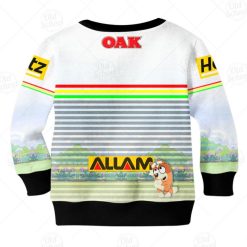 Alternative view of NRL Penrith Panthers x Bluey 2020 Jersey Kids Sweatshirt