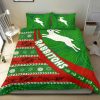 NRL South Sydney Rabbitohs Aboriginal Victorian Vibes Doona Cover