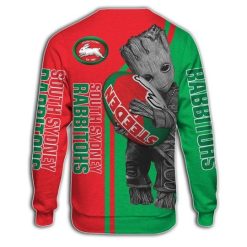 Alternative view of NRL South Sydney Rabbitohs Baby Groot Sweatshirt