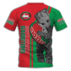 Alternative view of NRL South Sydney Rabbitohs Baby Groot T-Shirt