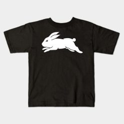 NRL South Sydney Rabbitohs Black Kids T-Shirt