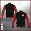 NRL South Sydney Rabbitohs Black Red Logo 2009 Baseball Jacket