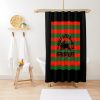 NRL South Sydney Rabbitohs Black Shower Curtain
