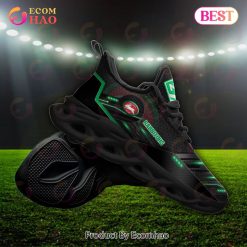 NRL South Sydney Rabbitohs Custom Name 2023 New Max Soul Shoes V3 - Image 4