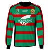 NRL South Sydney Rabbitohs Custom Name Number 2020 Home Jersey Care Emoji Sweatshirt