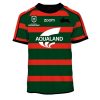 NRL South Sydney Rabbitohs Custom Name Number 2020 Home Jersey T-Shirt