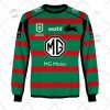 NRL South Sydney Rabbitohs Custom Name Number 2022 Home Jersey Sweatshirt