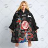 NRL South Sydney Rabbitohs Custom Name Number 2022 Indigenous Jersey Fleece Oodie