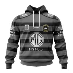 NRL South Sydney Rabbitohs Custom Name Number 2023 ANZAC Day Jersey Pullover Hoodie