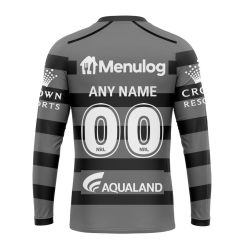 Alternative view of NRL South Sydney Rabbitohs Custom Name Number 2023 ANZAC Day Jersey Sweatshirt