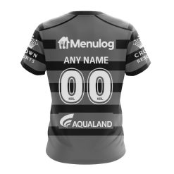 Alternative view of NRL South Sydney Rabbitohs Custom Name Number 2023 ANZAC Day Jersey T-Shirt