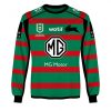NRL South Sydney Rabbitohs Custom Name Number 2023 Home Jersey Sweatshirt