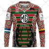 NRL South Sydney Rabbitohs Custom Name Number 2023 Indigenous Jersey Sweatshirt