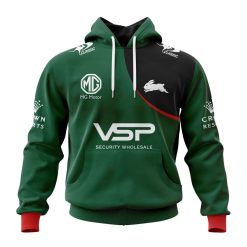 NRL South Sydney Rabbitohs Custom Name Number 2023 Trainning Jersey Pullover Hoodie