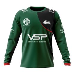 NRL South Sydney Rabbitohs Custom Name Number 2023 Trainning Jersey Sweatshirt