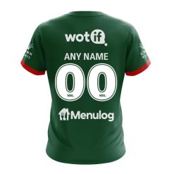 Alternative view of NRL South Sydney Rabbitohs Custom Name Number 2023 Trainning Jersey T-Shirt