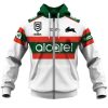 NRL South Sydney Rabbitohs Custom Name Number NRL Nines 2020 Jersey Zip Up Hoodie