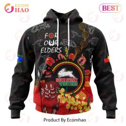 NRL South Sydney Rabbitohs Custom Name Number Special Edition NAIDOC Pullover Hoodie