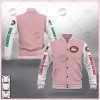 NRL South Sydney Rabbitohs Pink Logo 2009 Baseball Jacket