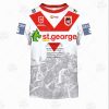 NRL St. George Illawarra Dragons Custom Name Number 2020 ANZAC Day Jersey T-Shirt