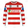 NRL St. George Illawarra Dragons Custom Name Number 2021 Heritage Jersey Sweatshirt