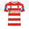 NRL St. George Illawarra Dragons Custom Name Number 2021 Heritage Jersey T-Shirt