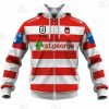 NRL St. George Illawarra Dragons Custom Name Number 2021 Heritage Jersey Zip Up Hoodie