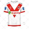 NRL St. George Illawarra Dragons Custom Name Number 2021 Home Jersey Kids T-Shirt