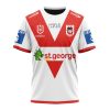 NRL St. George Illawarra Dragons Custom Name Number 2023 Home Jersey T-Shirt