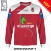 NRL St. George Illawarra Dragons Custom Name Number 2023 Trainning Jersey Sweatshirt