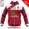 NRL St. George Illawarra Dragons Custom Name Number 2023 Trainning Jersey Zip Up Hoodie