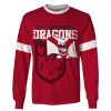 NRL St. George Illawarra Dragons Custom Name Number Retro 1921 Jersey Sweatshirt