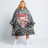 NRL St. George Illawarra Dragons Indigenous Mascot Fleece Oodie V2