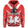 NRL St. George Illawarra Dragons Red Zip Up Hoodie