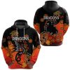 NRL St. George Illawarra Dragons Simple Indigenous Pullover Hoodie Pullover Hoodie