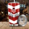 NRL St. George Illawarra Dragons White Red Design Tumbler