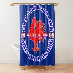 NRL Sydney Roosters Blue Shower Curtain