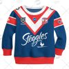 NRL Sydney Roosters Custom Name Number 2021 Home Jersey Kids Sweatshirt